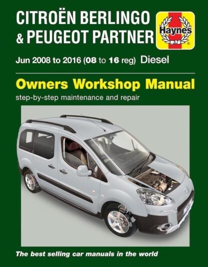Haynes Werkplaatshandboek Citroën Berlingo Peugeot Partner 2008-2016