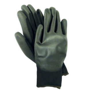 Pu-flex zwarte handschoen maat 9 L/XL