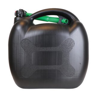 Benzinekan Zwarte 20 Liter Opbergcontainer