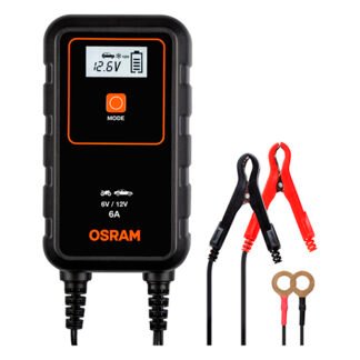 Osram Acculader 6/12 Volt 6 Ampère