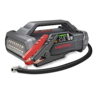 Lokithor Lithium Jumpstarter 2000A met Compressor 10bar