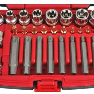 Rooks Torx Doppenset 36-delig 1/2 3/8 1/4