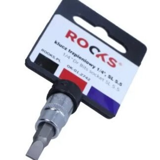 Rooks Bit Dop 1/4 inch plat 5.5 mm