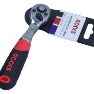 Rooks Ratel 1/4 inch gebogen 72-tands
