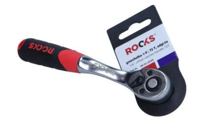 Rooks Ratel 1/4 inch gebogen 72-tands