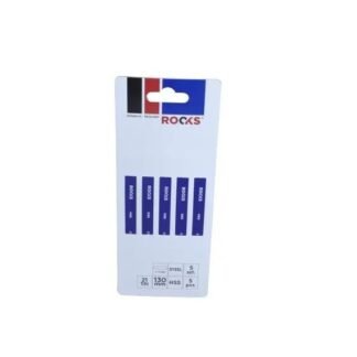 Rooks Decoupeerzaagblad HSS Type T Staal 21 TPI 130 mm Set van 5 stuks