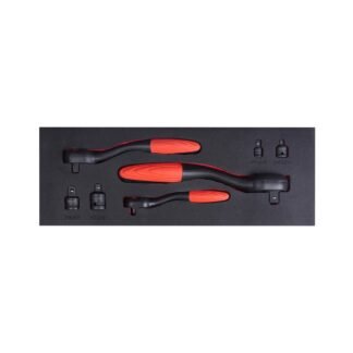 3 Ratelset 1/4 3/8 1/2 72 tanden