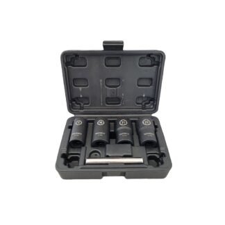 Spiraaldoppenset Halve Inch 5-delige Set