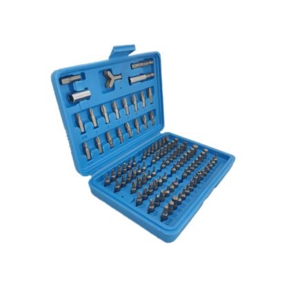 Bits Set 100 stuks 1/4 inch bevestigingsmateriaal in opbergdoos